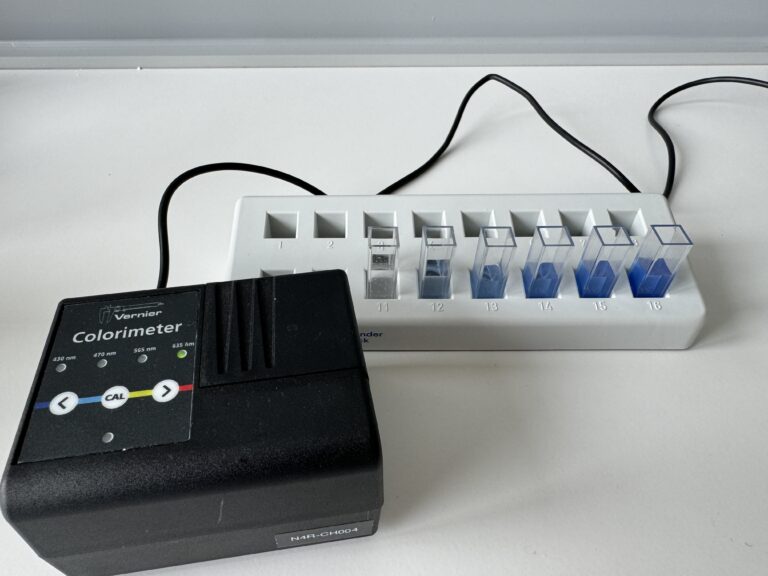 Detecting Heavy metals by photometric measurement